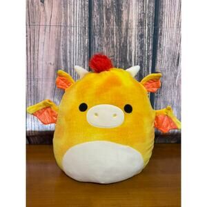 Squishmallows Dieric‎ the Dragon Large 16” Yellow Plush Toy